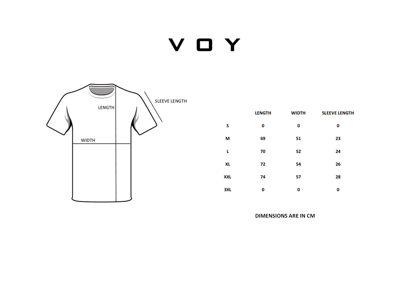 Size guide – IVORY FINE-KNIT CREWNECK KNIT T-SHIRT S27