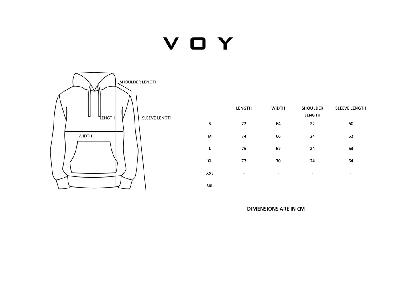 Size guide – DUSTED TAUPE LIGHTWEIGHT OVERSIZED HOODIE W25N